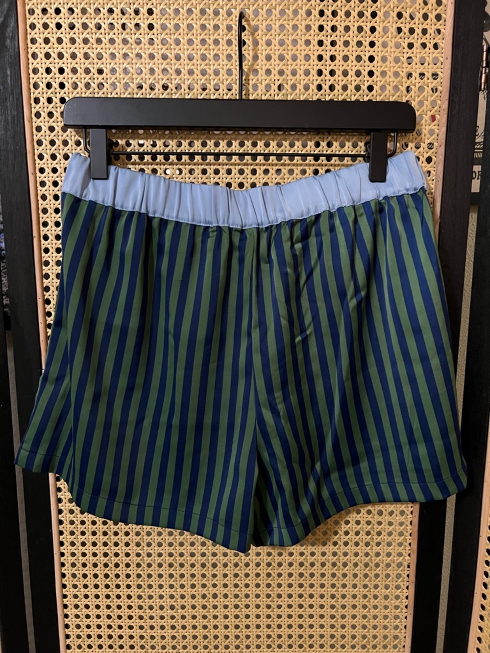Urban Outfitters Striped Satin Shorts - Picture 2 of 3